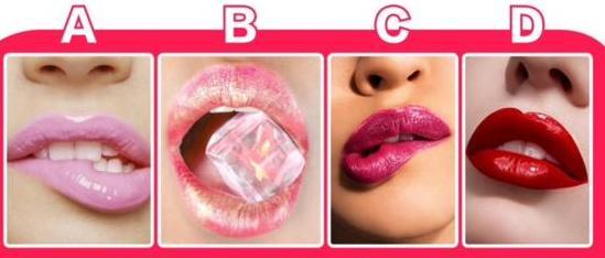 心理测试：你最喜欢哪张嘴唇